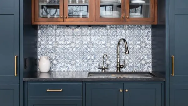 Bespoke fitted storage cabinetry of the type used in a Liverpool utility room