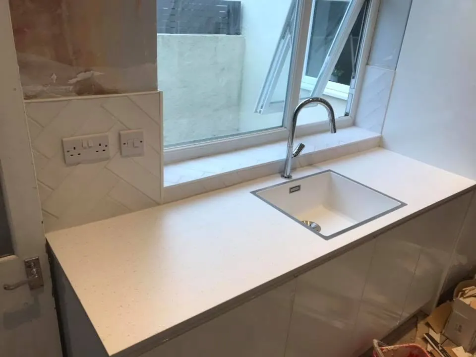 Sleek fitted kitchen cabinetry in a Liverpool home