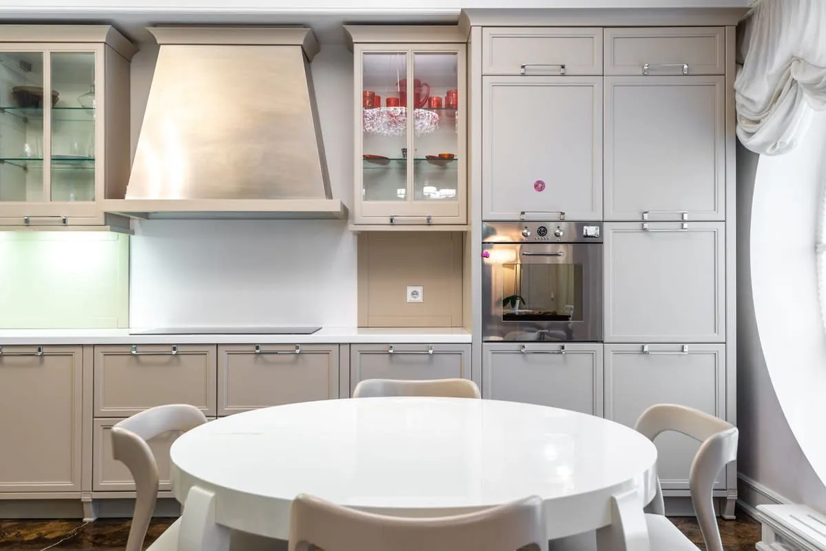Compact modern kitchen layout in a Widnes home