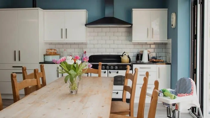 Traditional classic kitchen installation in a Liverpool home