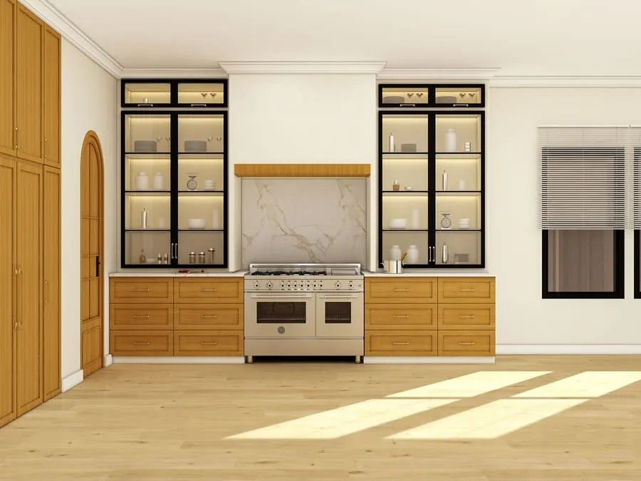 Galley and L-shaped kitchen layouts compared in a Liverpool home