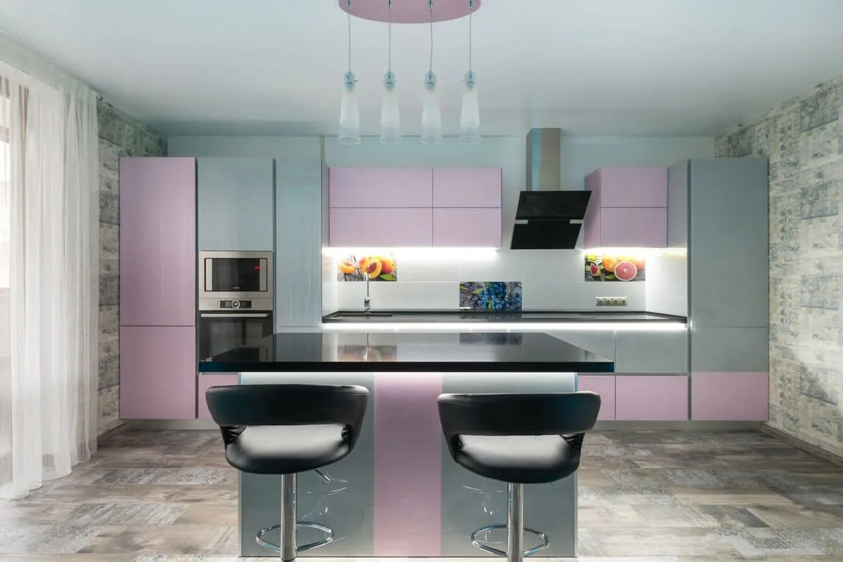 Newly fitted kitchen in a Wallasey home